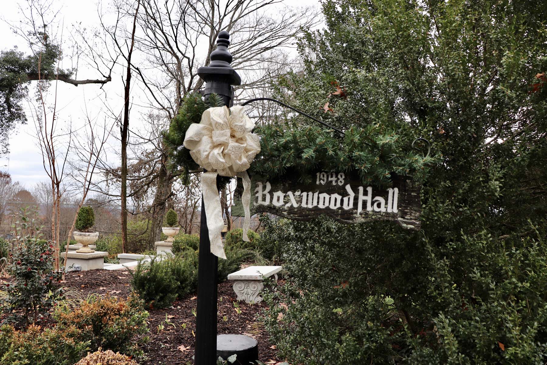 Boxwood Hall Garden